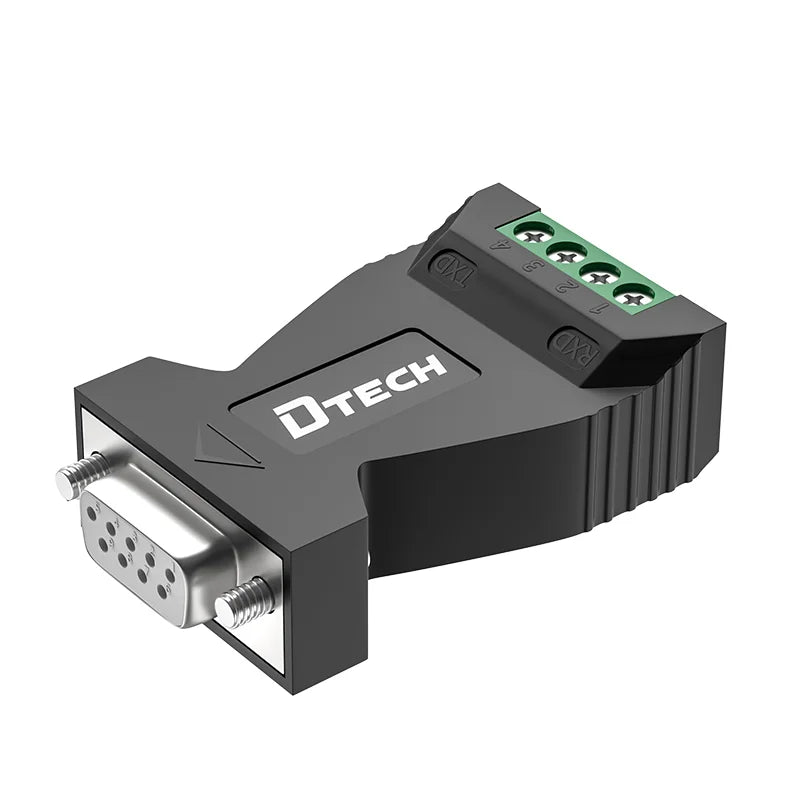 3PCS DTECH RS232 Serial Converter To RS485 Converter Passive RS485 For Attendance Machines