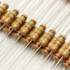 300Pcs/Set Resistor Assortment Kit Set 1Ohm-3M 0.5W Carbon Film Metal Resistors DIY Resistance Assorted Kit 470R 560R 2.7K 10K