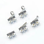 10pcs  3Pins Long handle Roller Lever Arm SPDT 12* 6 *6mm TIAIHUA Mous  Switch 1A 125V AC Micro Limit Switch