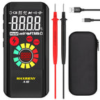MAXRIENY Smart Digital Multimeter USB Rechargeable True RMS EBTN DC AC Voltage Capacitance Ohm Diode NCV Hz Live WireTester