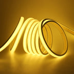 12V 24V COB LED Neon Strip Light Waterproof Ribbon Tape 2Pin Wire Warm Natural White 320LEDs/M Flexible Home Decor 0.5m 1m 2m 5m