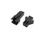 10/20Sets JST SM 2.54mm Pitch 2 Pin Male Female Plug Plastic Housing and Metal Crimping Terminal Connector