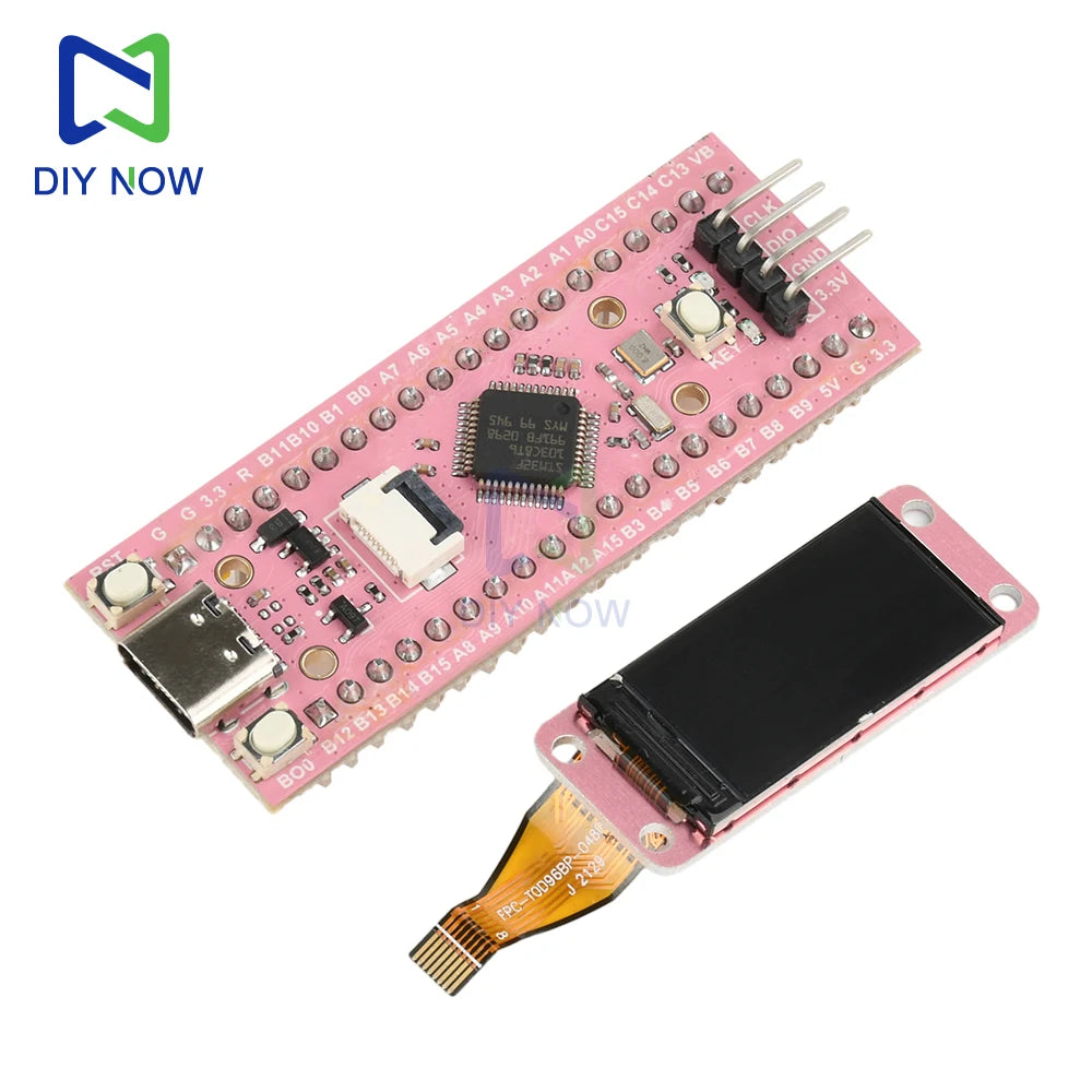 80x160 0.96 inch LCD TFT color screen display STM32 TFT development board core board ARM microcontroller Type C STM32F103C8T6