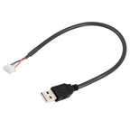 USB to 4P xh2.54 cable USB to 4P MX1.25 USB to PH2.0 Cable USB to Dupont 4 pin Cable 30cm