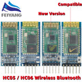 HC-05 HC-06 RF Wireless Bluetooth Transceiver Slave Module HC05 / HC06 RS232 / TTL to UART Converter and Adapter For Arduino