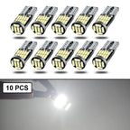 10-40 PCS CANBUS No Error T10 W5W LED Bulb For Car Interior Dome Door Map Trunk License Plate Lights 12V 26SMD 400LM 6500k White