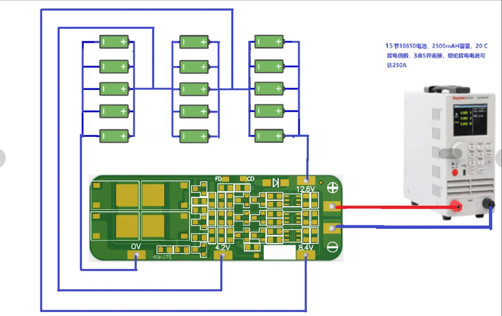 1-10Pcs 3S 20A Li-ion Lithium Battery 18650 Charger Protection Board PCB BMS 11.1V 12V 12.6V Cell Charging Protecting Module