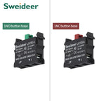 Selector Switch 22mm 2NO/1NO1NC 2/3 Position Self Locking Momentary Button Start Stop Waterproof Push Button Rotary Switch 10A