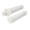 4pin G24Q 9W LED Horizontal PL Light Lamp G24q-1 G24q-3 PLC-18W PLC26W CFL Replacement CE RoHS 110V 220V 277V Plug Bulb Light