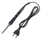 JCD Electric Soldering Iron Kit 80W LCD Digital Display Adjustable Temperature 220V/110V Solder Iron Welding Repair Tools 908S