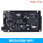 TZT Mega2560 ATMEGA16U2 / Pro Mini MEGA 2560 Mega+WiFi R3 ATmega2560 CH340G For Arduino Mega R3 Development Board ESP8266