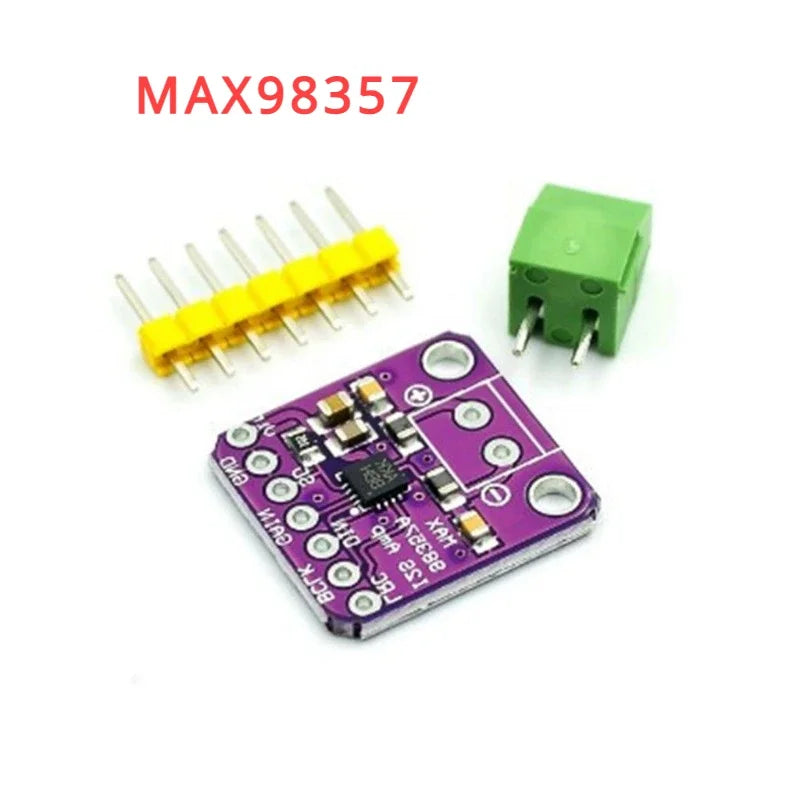 MAX98357 MAX4466 MAX9814 Electret Microphone Amplifier Stable MAX9814 Audio Amplifier Module Support ESP32 Raspberry Pi