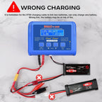 HTRC IMAX B6 AC 80W 6A Digital LCD Balance Charger for Lipo LiFe NiMh NiCd RC Drone Car Battery