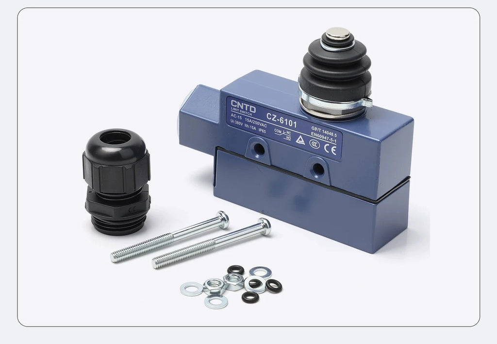 CNTD CZ‑6 Series Limit Switch CZ‑6001 CZ‑6002 CZ‑6003 CZ‑6004 CZ‑6005 Micro Travel Switch IP65 15A CE Certified Waterproof