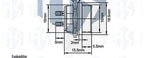 2-7 Pin GX16 Aviation Connector, Metal Male Plug Female Socket Industrial Wiring Terminal Adapter