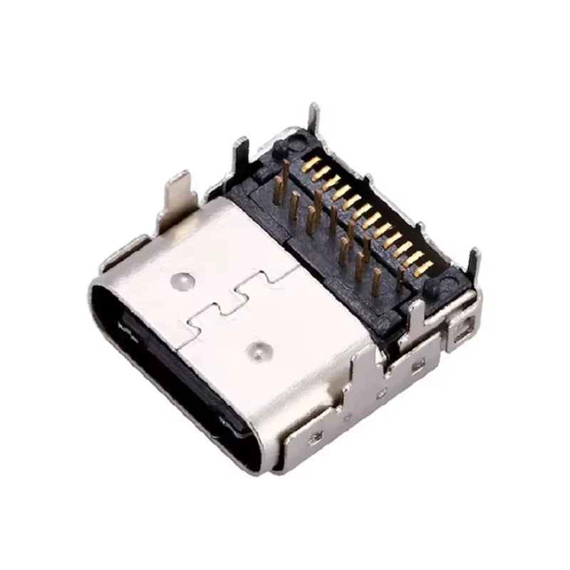 2piece 12Pin SMT Socket Connector Micro USB Type C 3.1 Female Placement SMD DIP PCB Design DIY High Current Charging