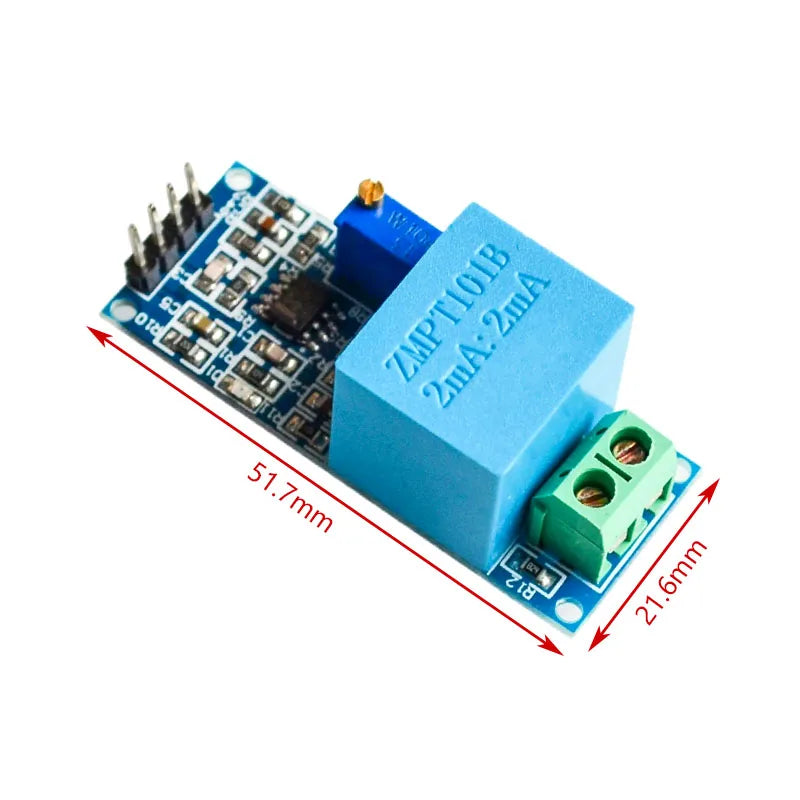 Active Single Phase Voltage Transformer Module AC Output Voltage Sensors Mutual Inductance Amplifier for Arduino Mega ZMPT101B