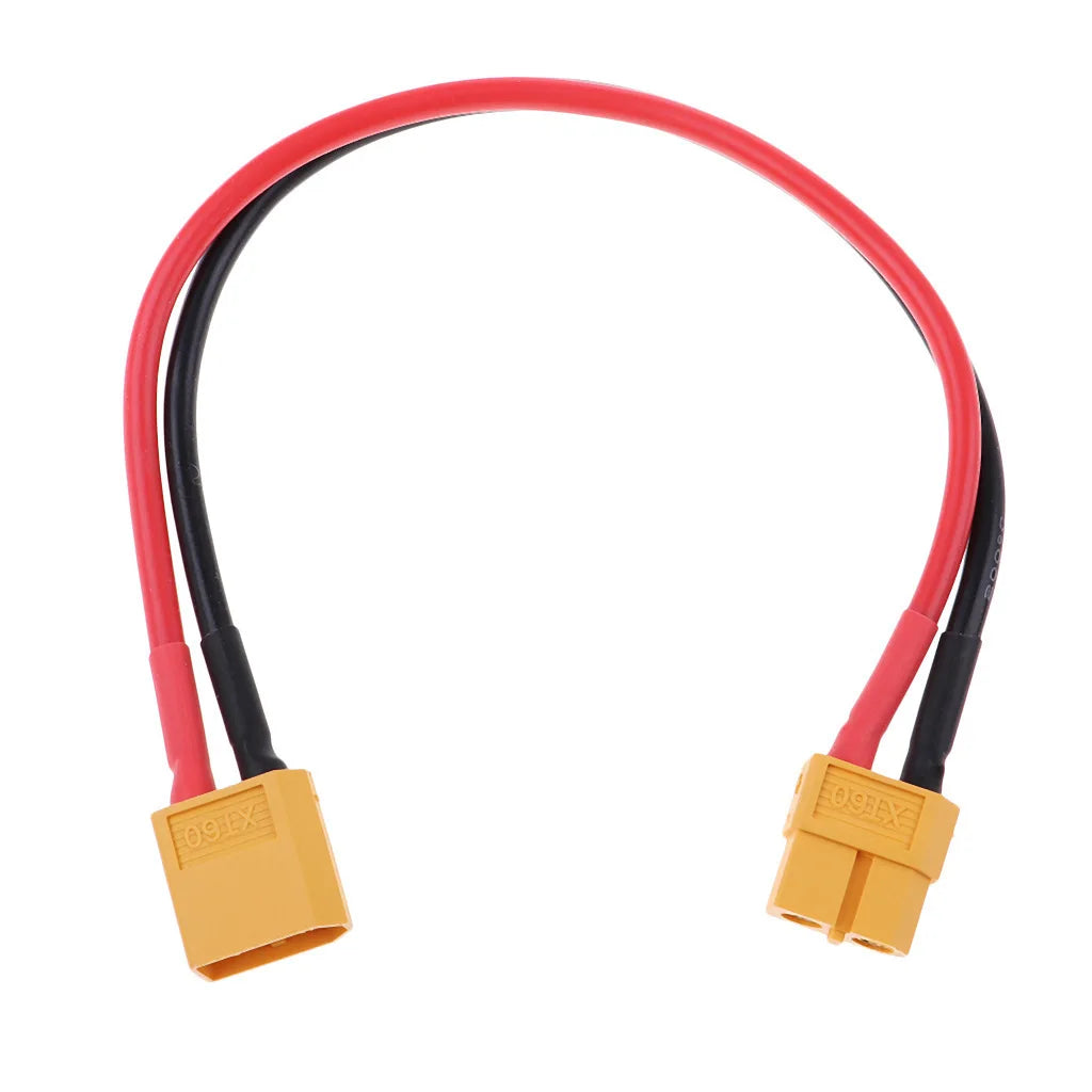 Male To Female XT90 Deans T XT60 Plug XT60/T Adapter 14AWG 20CM Extension Cable Leads Adapte For RC Lipo Battery 1PCS