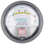 ELECALL EM2000 Differential Pressure Gauge Pa/Kpa/psi/mmH₂O for Air Gas Meters Barometer Pressure for Clean Room