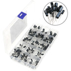 15 Values Electrolytic Capacitor Assortment Kit, 270Pcs 0.1uF to 470uF Aluminum Electrolytic Capacitors Set