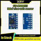 XRY GY-BNO055 9DOF 9-axis BNO055 Absolute Orientation Breakout Board Sensor Module Angle Gyroscope Module IIC Serial for