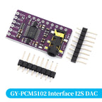 PCM5102 High Fidelity DAC Audio Decoder Board GY-PCM5102 IIS I2S Interface Lossless Digital Sound Module For Raspberry Pi