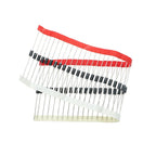 50pcs/lot P6KE6.8A-P6KE220A P6KE Series TVS Diode Unidirectional Transient Voltage Suppressors for Power Supplies DO-201