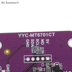 Magnetic Encoder MT6701 Magnetic Induction Angle Measurement Sensor Module 14bit High Precision Can Perfectly Replace AS5600