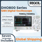 RIGOL DHO802/DHO804/DHO812/DHO814 Oscilloscopes | 70/100MHz, 2/4CH, 25Mpts Deep Memory, HDMI Output,  CAN/I2C/SPI/UART Decode