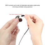 3.5mm Wired Headphone Audio Cable Replacement Earphones MMCX Connector Detachable for Shure SE215/ SE315 / SE425 /SE535 Earphone