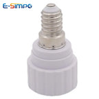 E14 to GU10 Ceramic Base Led Light Lamp Holder Converter Screw Bulb Socket Adapter LED Saving Light Halogen Lamp Base PBT
