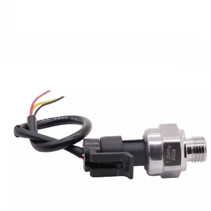 5V G1/4 0-1.2 MPa Pressure Sensor Transmitter for Non-Corrosive Water/Oil/Gas Pressure Sensor Module 1/4" Diameter for Arduino