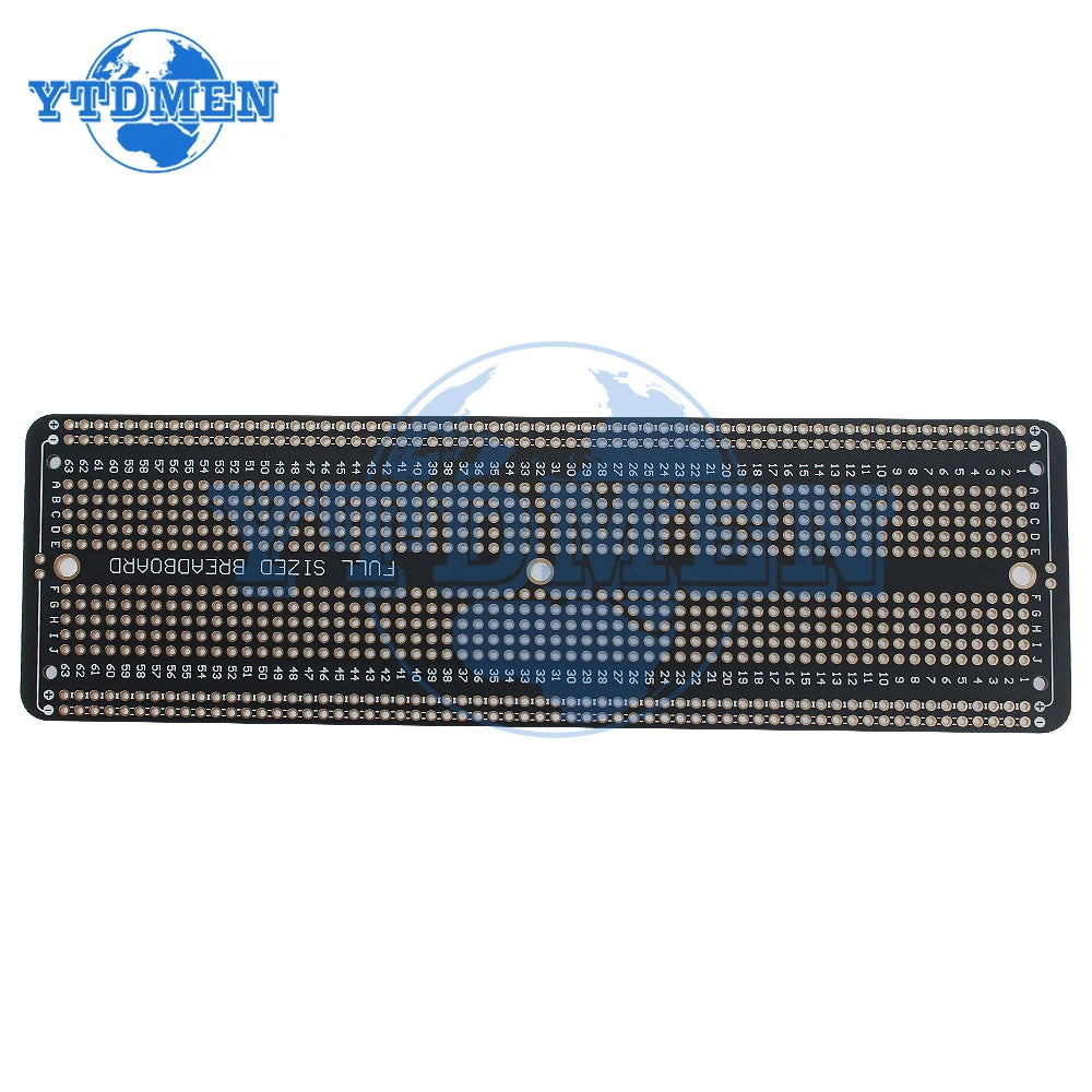 1-3PCS 5.2x8.9cm Standard Permanent Breadboard 5.2x17.2cm Double Sided PCB Prototype Board Protoboard Diy Electronic for Arduino