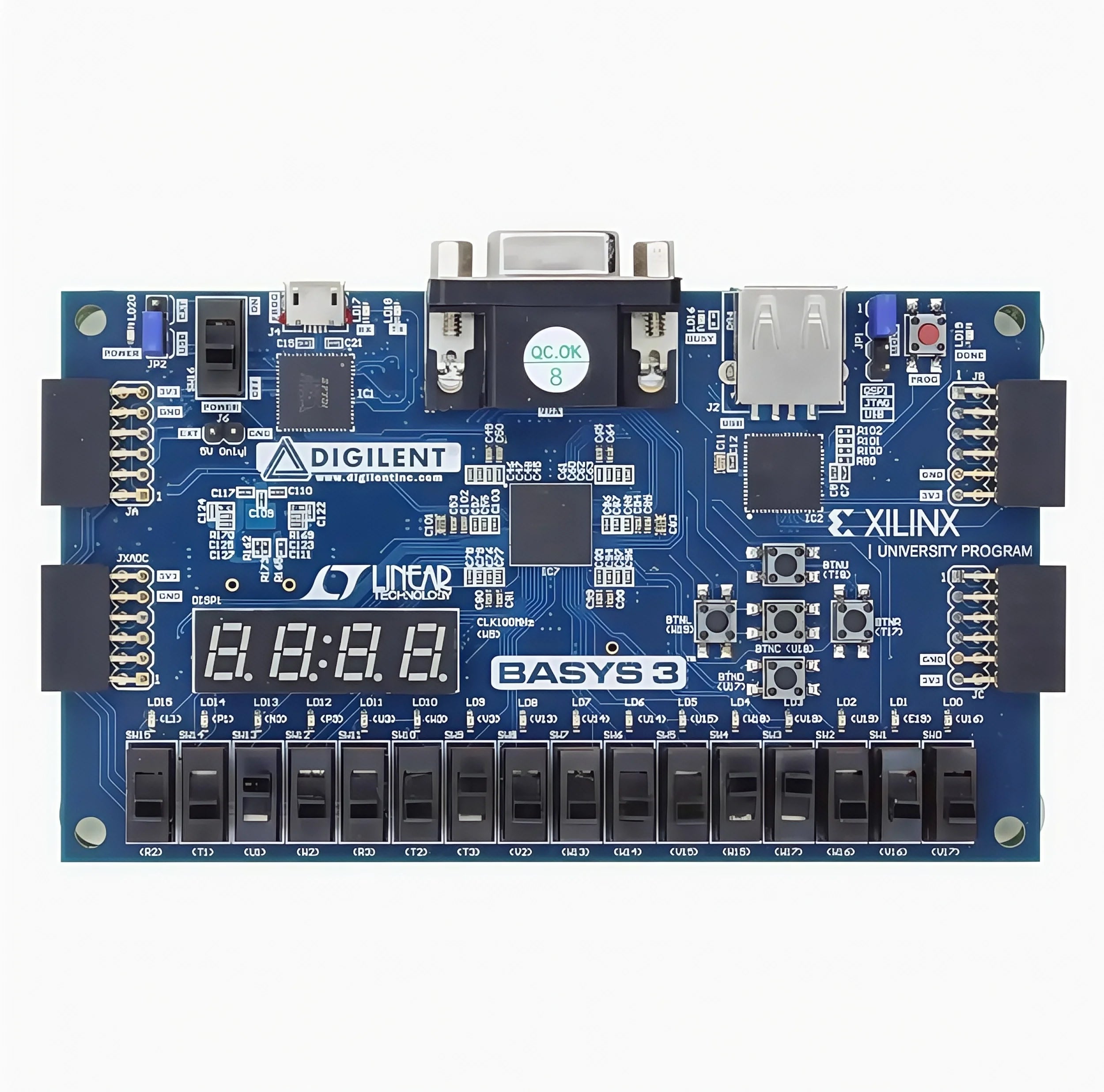 Basys3 Artix-7 Xilinx FPGA Development Board Basys 3 410-183 Digilent