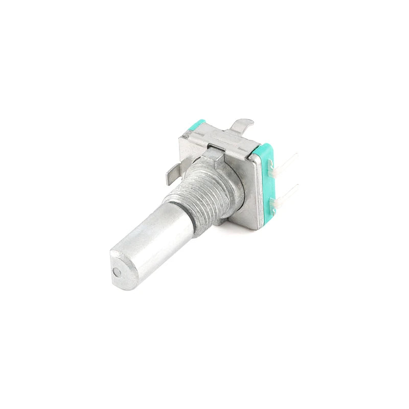 5PCS/Lot EC11 Rotary Encoder 15mm 20mm Plum Blossom Shaft D Half Shaft with Switch Digital Potentiometer 20 Bit Pulse