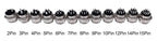 GX20 Metal Aviation Connector 2 3 4 5 6 7 8 9 10 12 14 15 Pin Male Female Plug Socket Panel Mount Flange Circular Cable Joint