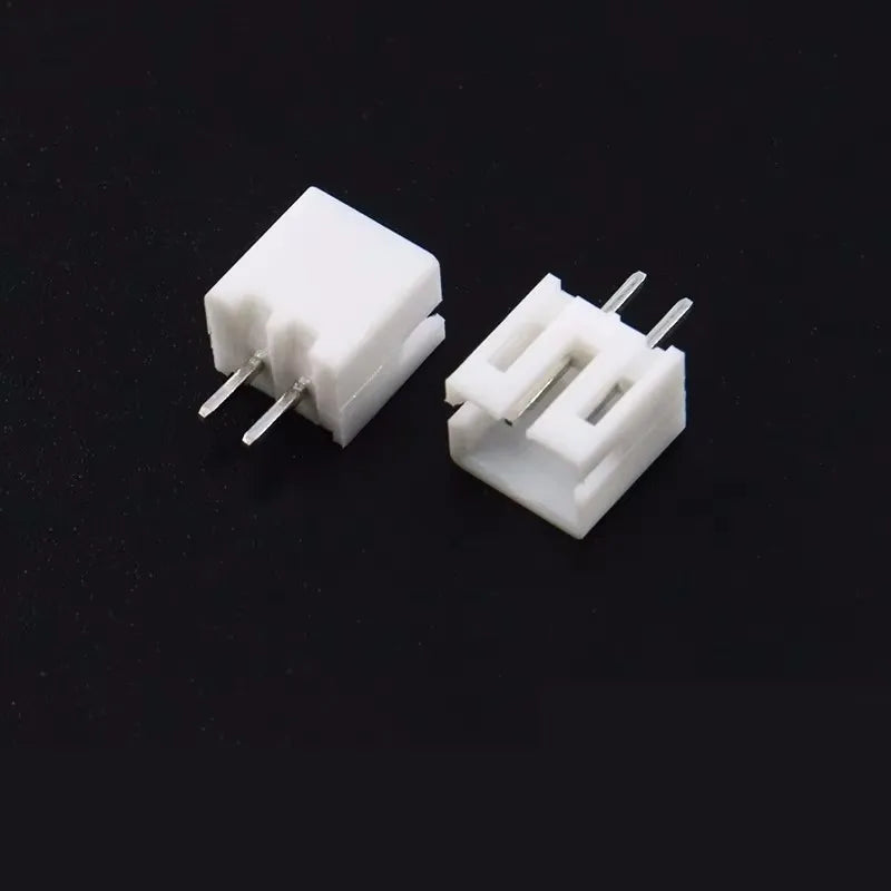 100PCS JST PH 2.0 2P 3P 4P 5P 6P 7P 8P 9P 10P 11P 12 Pin Header PH2.0 2mm Connectors Leads PH-AW PH-Y Curved Pins Male Shell