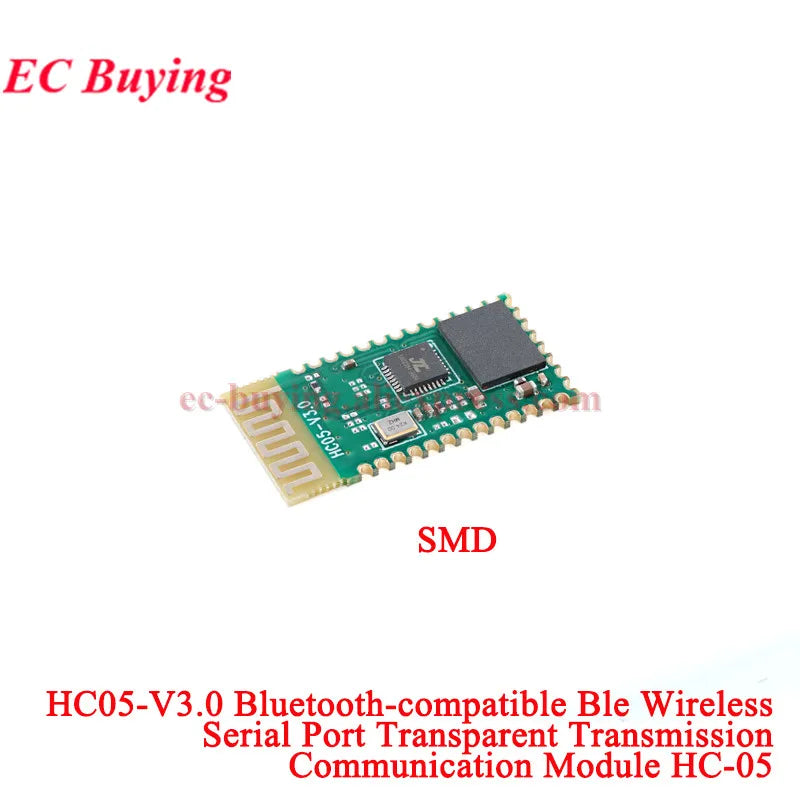 10Pcs/1pc HC-05 Bluetooth-compatible CSR Master-slave Integration Ble to Serial Board Module HC05 Data Transparent Transmission
