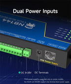4 Channel Serial Server RS485 RS232 RS422 to Ethernet CDSENET NB144-V2 Series TCP UDP MQTT HTTP Modbus Storage Gateway Watchdog