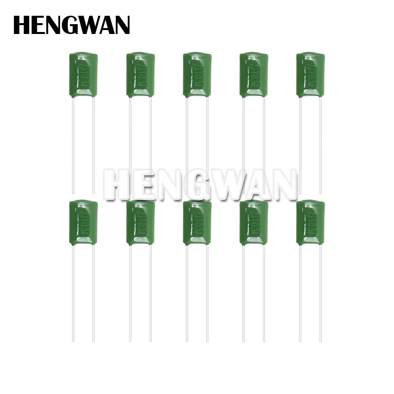50pcs Polyester film capacitor 630V 1nF 1.5nF 10nF 22nF 33nF 47nF 2J102J 2J152J 2J222J 2J472J 2J682J 2J103J 2J223J 2J333J 2J473J
