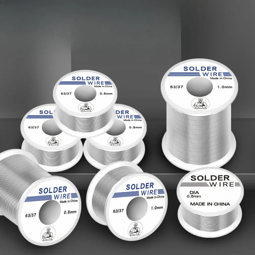 200/100/50/8g High Purity Soldering Wire 0.6/0.8/1/1.2mm Mixed Tin Rosin Core Solder Welding Wire For Electrical Soldering