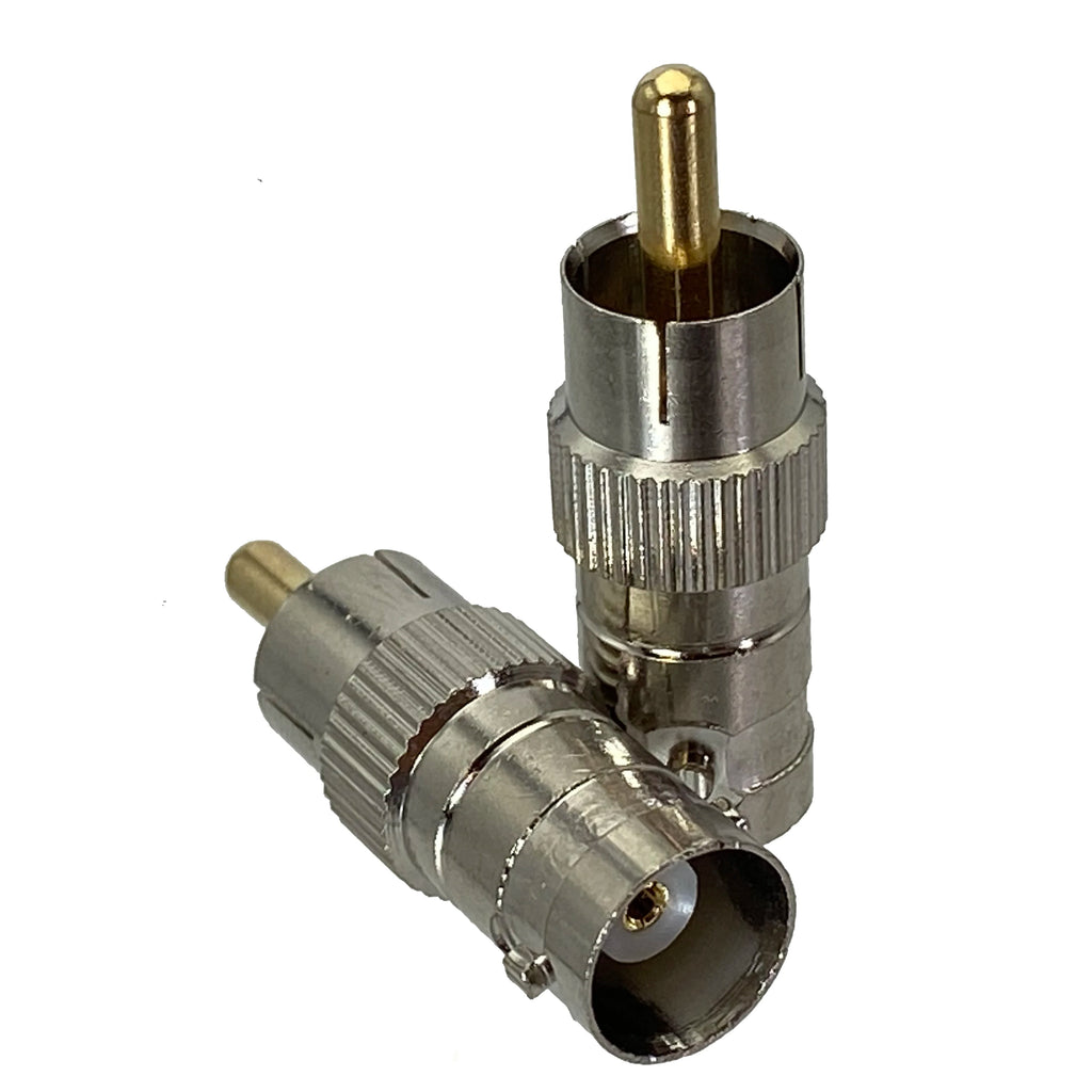 1pcs BNC to RCA TV Male Plug & Female Jack center RF adapter connector 50ohm Wire Terminals