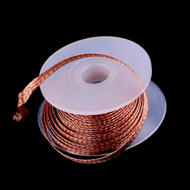1PC 3.0mm 1.5M 3.0M Desoldering Braid Solder Remover Wick Wire Repair Tool New