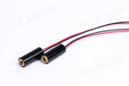D8X18mm Focusable Laser Module 635nm 1mW 5mW Laser Head Red Dot Measuring Tool Glass/PMMA Lens Industrial Grade APC Driver