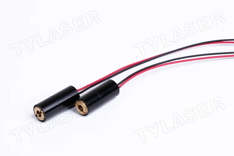 D8X18mm Focusable Laser Module 635nm 1mW 5mW Laser Head Red Dot Measuring Tool Glass/PMMA Lens Industrial Grade APC Driver