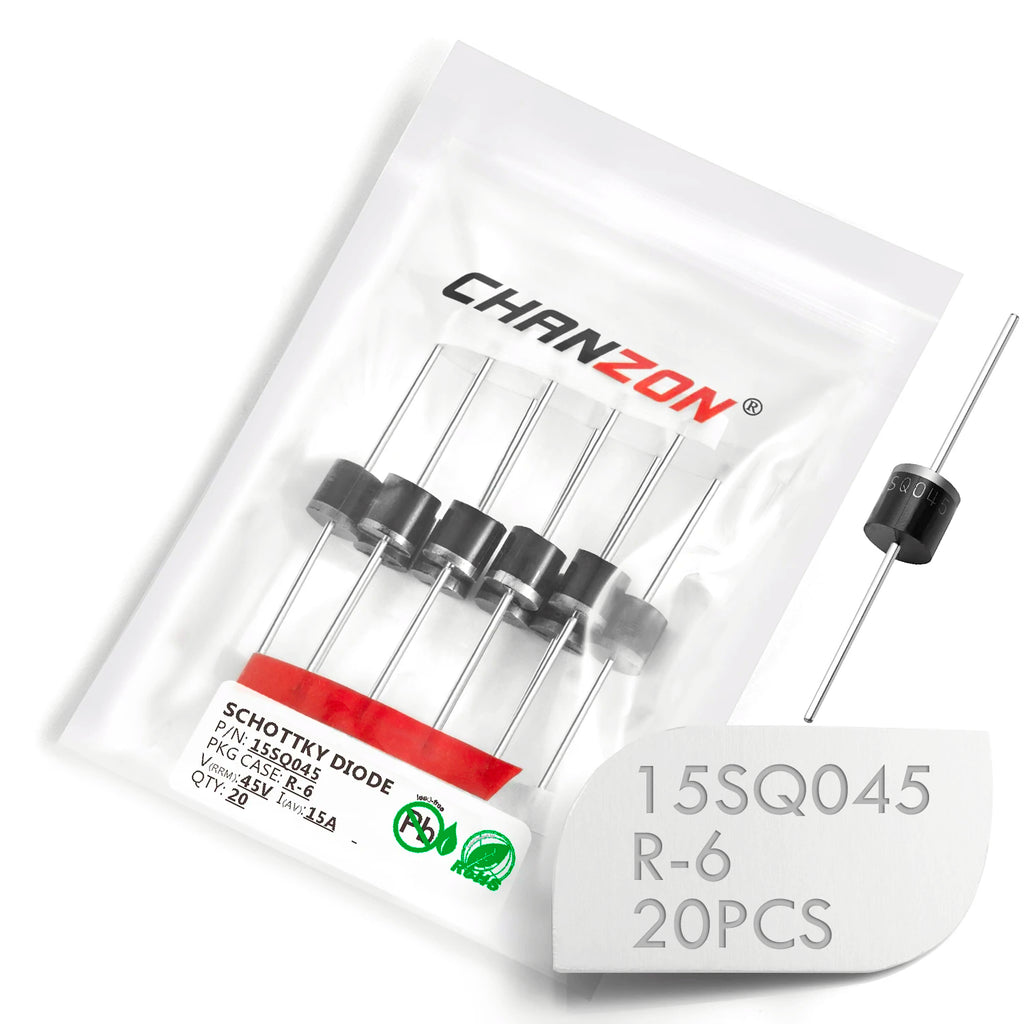 10SQ045 12SQ045 15SQ045 20SQ045 Schottky Barrier Diode R-6 10A 12A 15A 20A 45V 100% Original Brand New DIP Axial Diodes