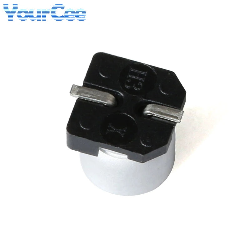 50pcs/10pcs SMD Electrolytic Capacitor Aluminum 6.3V 10V 16V 25V 35V 50V 63V 100V 400V 1UF 4.7UF 10UF 47UF 100UF 470 680 1000UF
