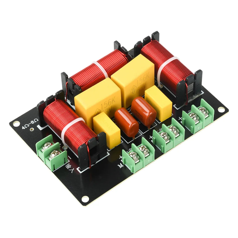 3-Way 200W 5500Hz / 5300Hz 3 Unit Home Theater High Power Audio Crossover Filters Professional Speaker Frequency Divider