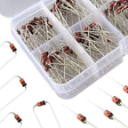 200 Pcs 10Value 1W Zener Diode Assorted Kit Set 1N4728-1N4737 3.3V-7.5V Sample Box