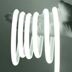 High Bright 220V 230V COB LED Milky Neon Strip Lights 288LEDs/M 3000K 4500K 6000K Waterproof Super Flexible Ribbon Tape 1-100M
